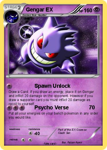 Pokemon Gengar EX