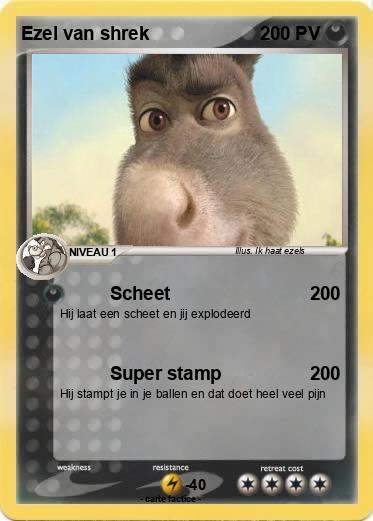 Pokemon Ezel van shrek
