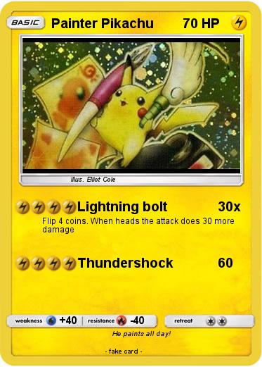 Pokemon Painter Pikachu