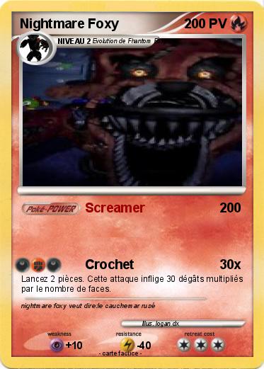 Pokemon Nightmare Foxy