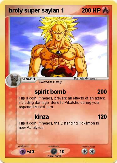 Pokemon broly super sayian 1