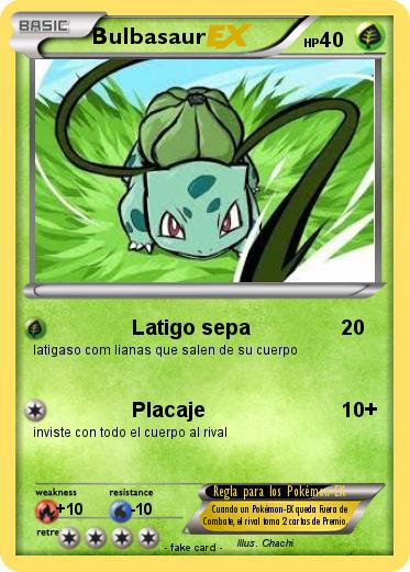 Pokemon Bulbasaur