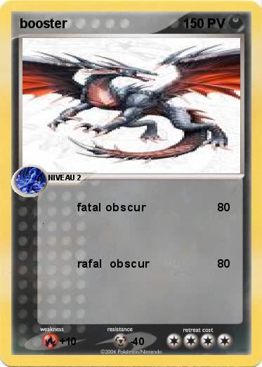 Pokemon booster