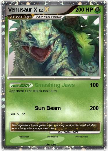 Pokemon Venusaur X