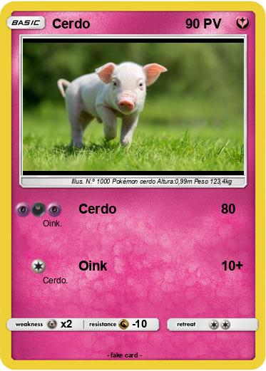 Pokemon Cerdo