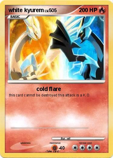 Pokemon white kyurem
