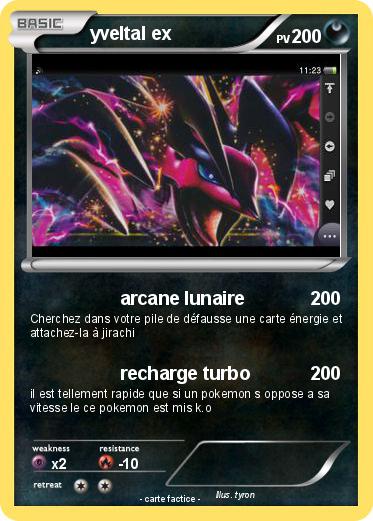 Pokemon yveltal ex