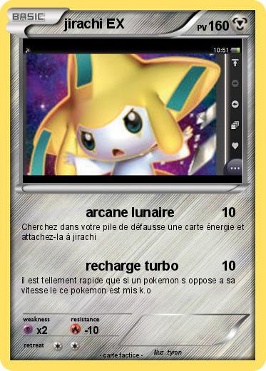 Pokemon jirachi EX
