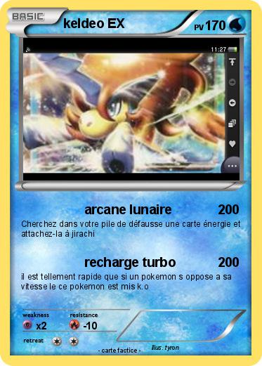 Pokemon keldeo EX