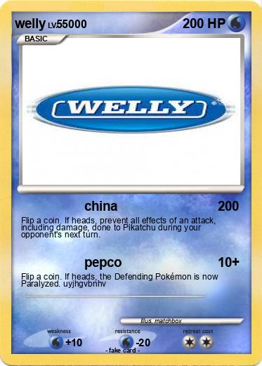 Pokemon welly
