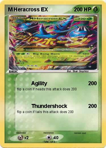 Pokemon M Heracross EX