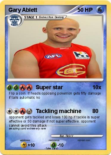 Pokemon Gary Ablett