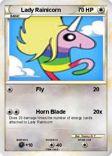 Pokemon Lady Rainicorn