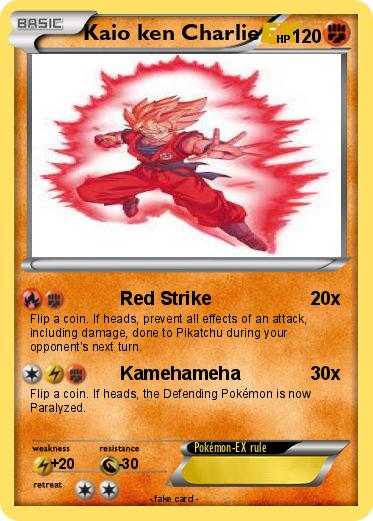 Pokemon Kaio ken Charlie