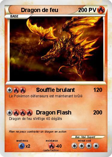 Pokemon Dragon de feu