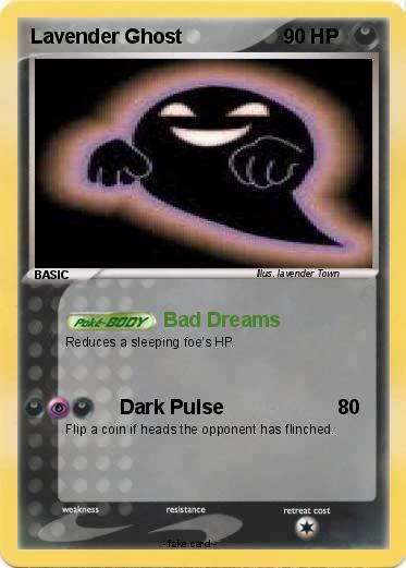 Pokemon Lavender Ghost