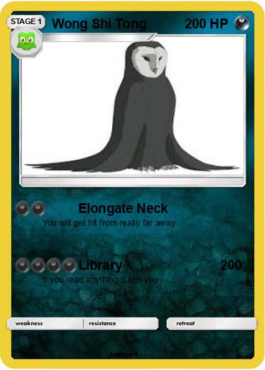 Pokemon Wong Shi Tong