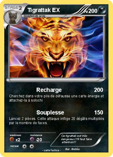 Pokemon Tigrattak EX