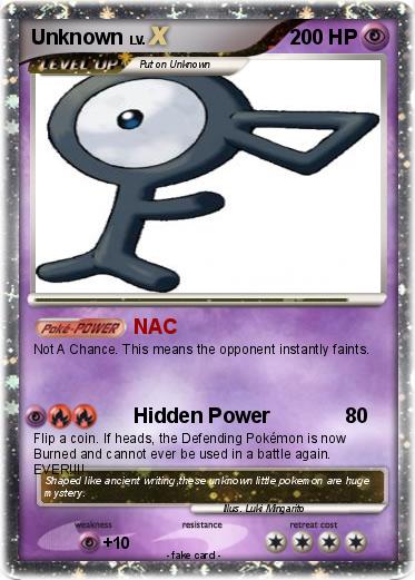 Pokemon Unknown