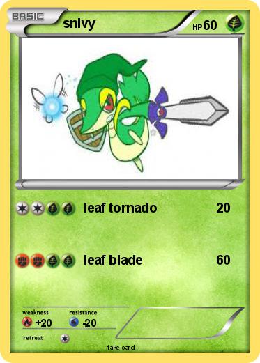 Pokemon snivy