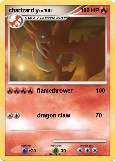 Pokemon charizard y