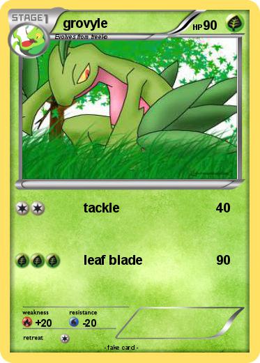 Pokemon grovyle