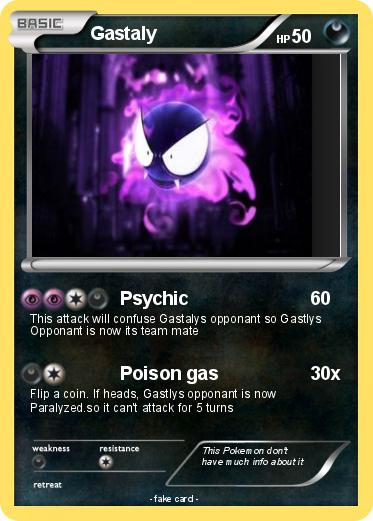 Pokemon Gastaly
