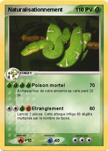 Pokemon Naturalisationnement