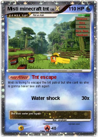 Pokemon Misti minecraft tnt