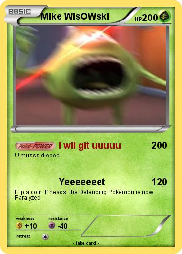 Pokemon Mike WisOWski