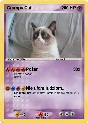 Pokemon Grumpy Cat