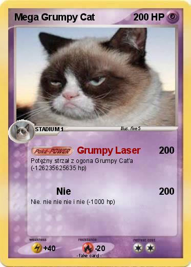 Pokemon Mega Grumpy Cat
