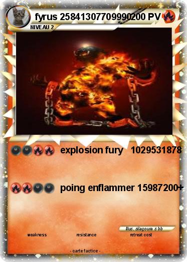 Pokemon fyrus 25841307709990