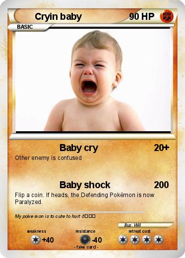 Pokemon Cryin baby