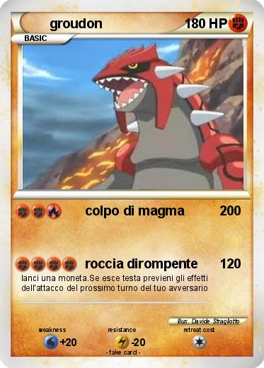 Pokemon groudon