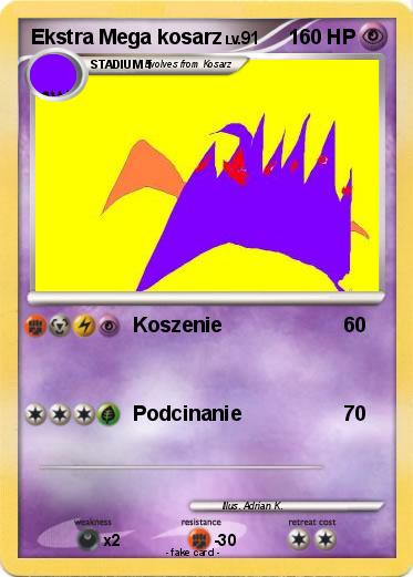 Pokemon Ekstra Mega kosarz