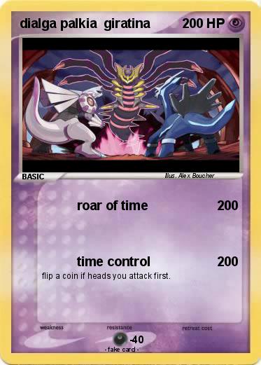 Pokemon dialga palkia  giratina