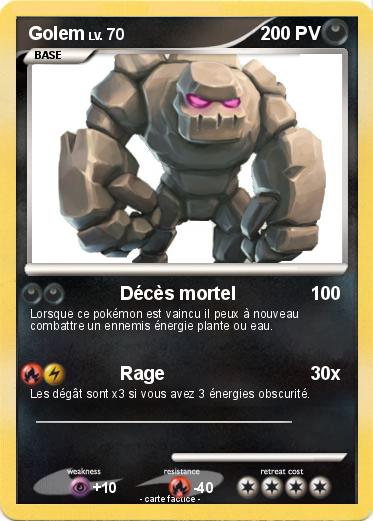 Pokemon Golem