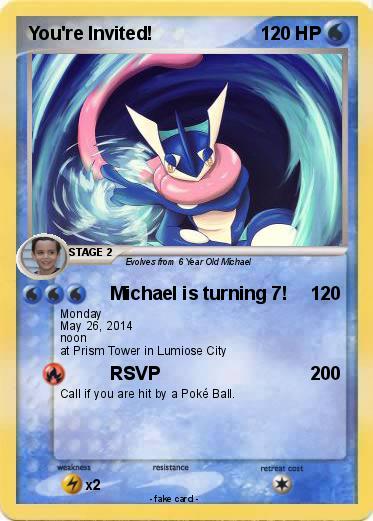 Pokemon You're Invited!