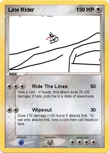 Pokemon Line Rider