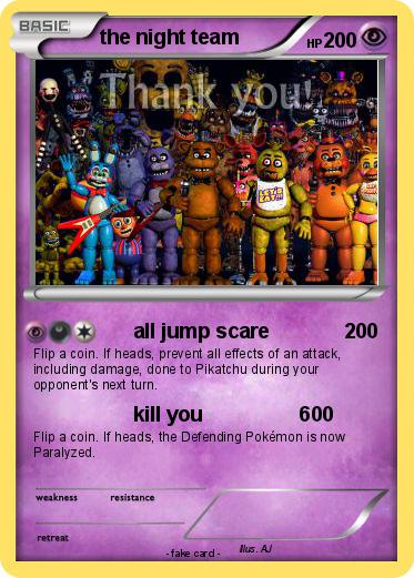 Pokemon the night team