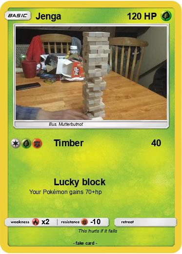 Pokemon Jenga