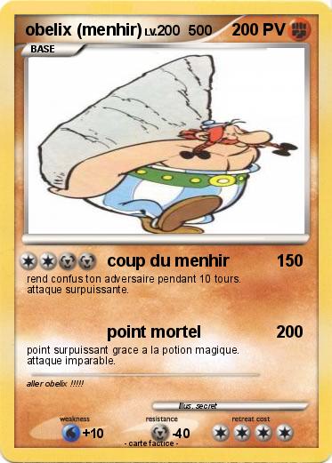 Pokemon obelix (menhir)