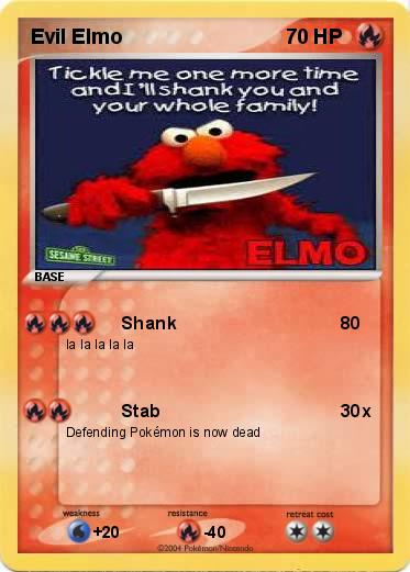 Pokemon Evil Elmo