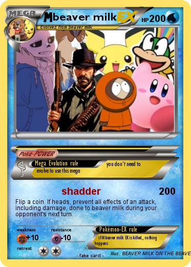 Pokemon beaver milk