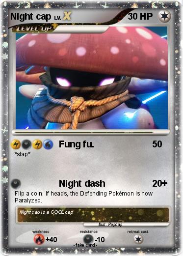 Pokemon Night cap