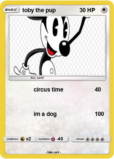 Pokemon toby the pup