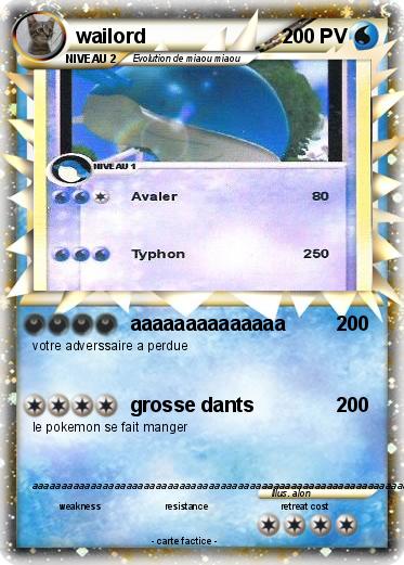 Pokemon wailord