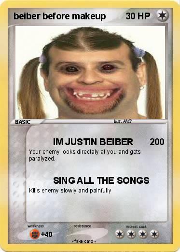Pokemon beiber before makeup