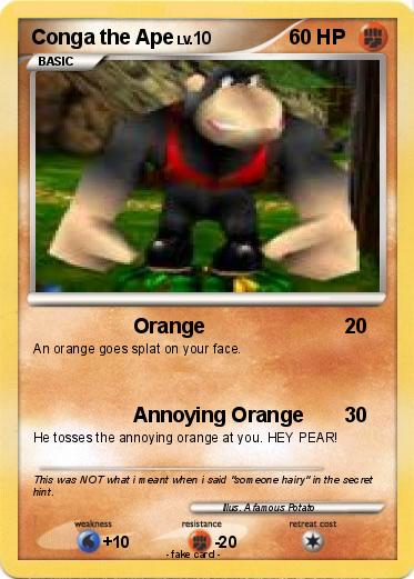 Pokemon Conga the Ape